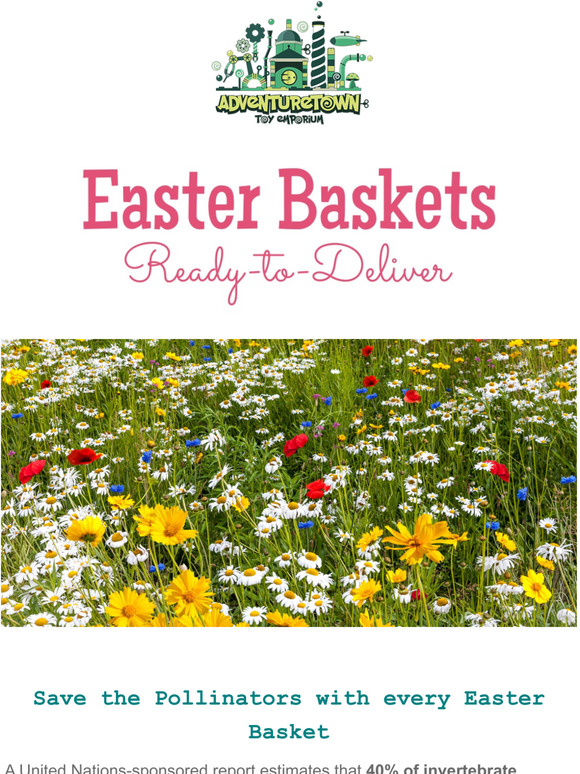 Easter Baskets worthy of the Buzz