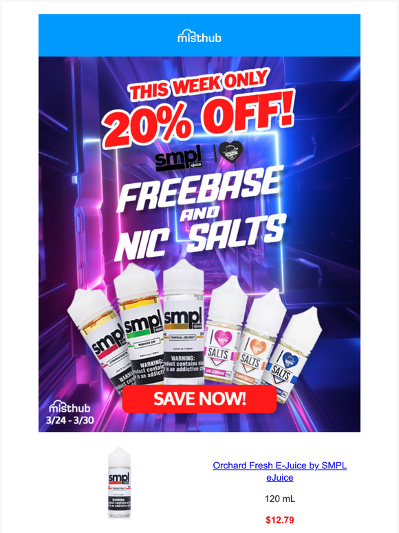 120mL for Only $12.79 - Shop MistHub!