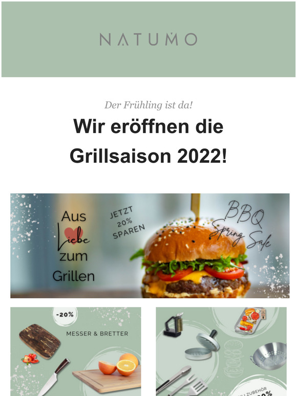 20% Frhlings-Rabatt auf Grillzubehr