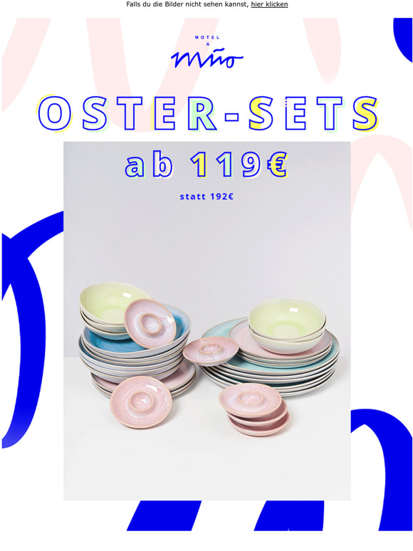 Motel a Miio DE Oster GeschirrSets ab 119 Milled