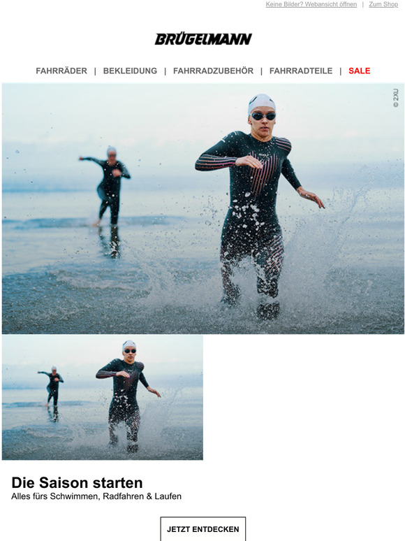 Alles frs Schwimmen, Radfahren & Laufen