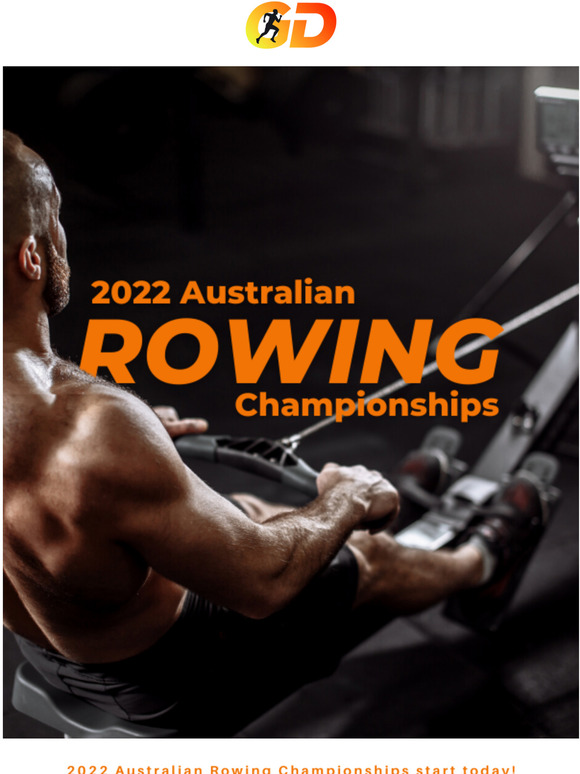 gymdirect It's 2022 Australian Rowing Championships Milled