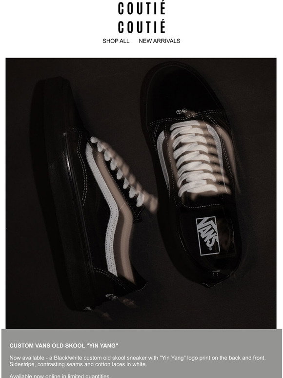Coutié's Ideas That Connect Vans Old Skool Sneakers