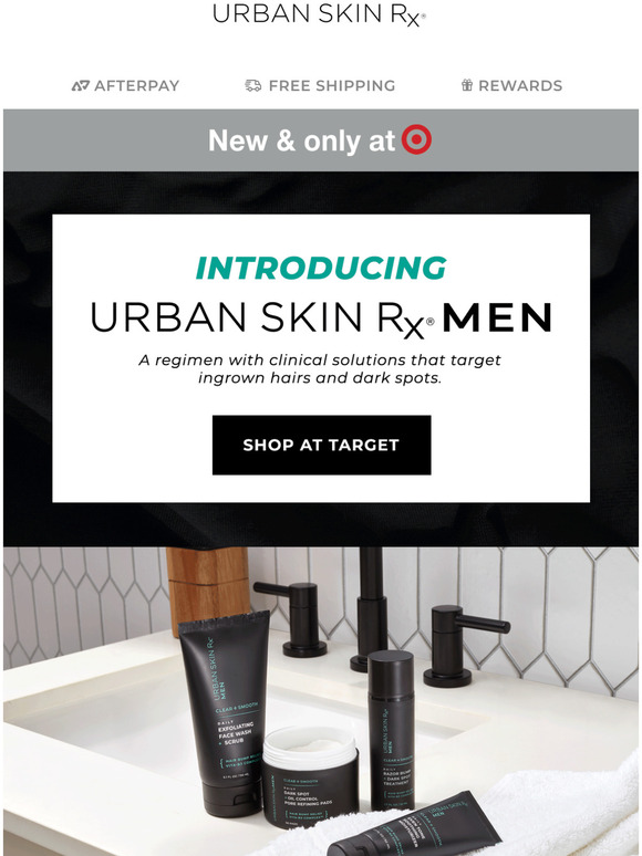 Urban Skin Rx Get to know Urban Skin Rx Men Milled