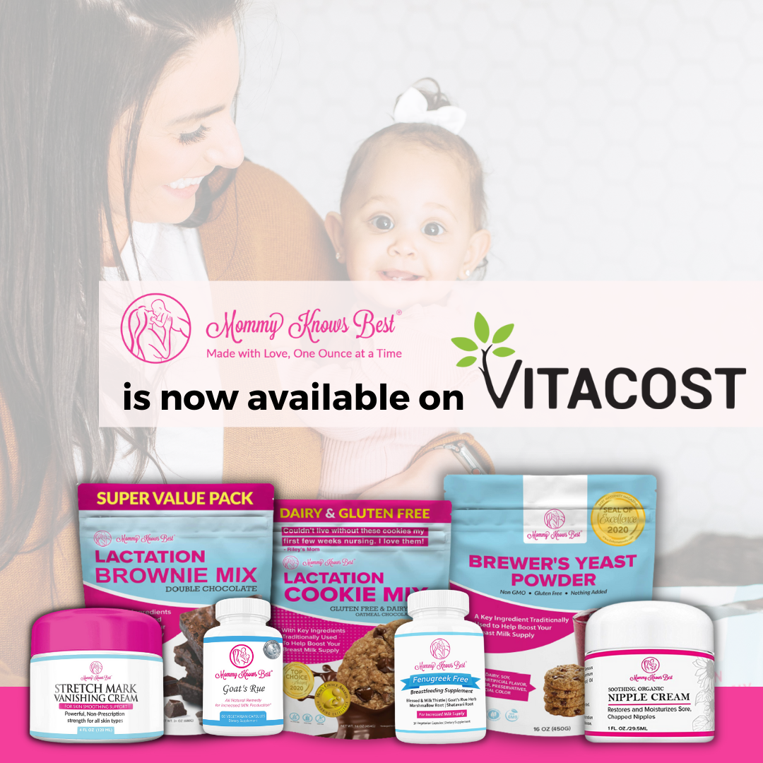Mommy Knows Best is now available on Vitacost!