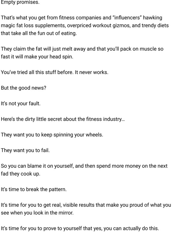 It's not your fault...