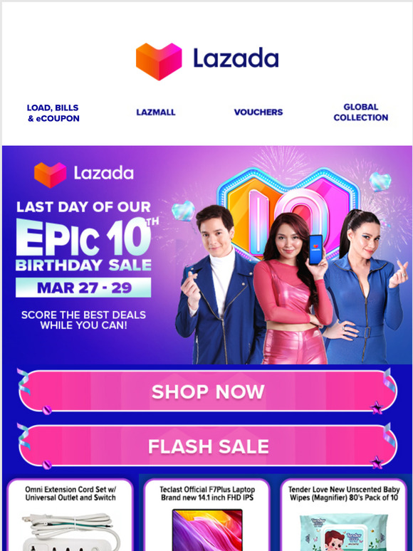 LAST CHANCE to get Epic Birthday DEALS!