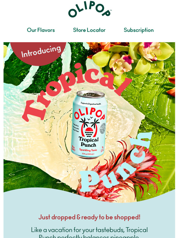 Olipop And our new flavor is... Milled