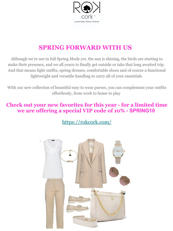 SPRING FORWARD WITH US - SPECIAL DISCOUNT FOR YOU