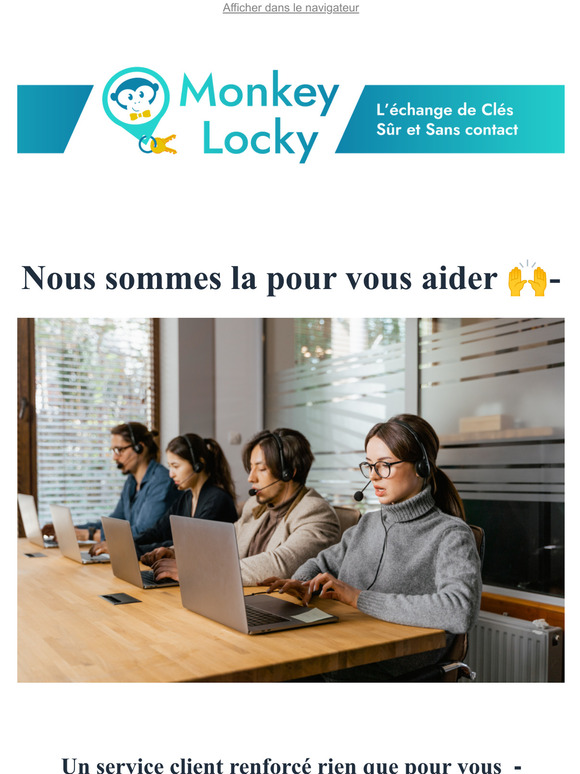 Un service client renforc rien que pour vous -