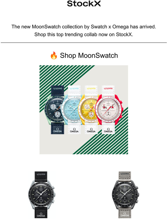 New Swatch x Omega MoonSwatch Milled