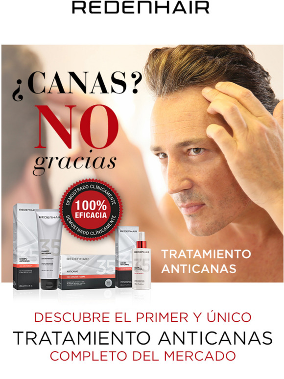 FRENA LA APARICIN DE TUS CANAS  Resultados visibles en solo 3 meses.