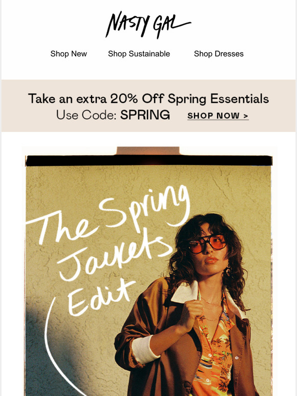 Nasty Gal Email Newsletters Shop Sales, Discounts, and Coupon Codes