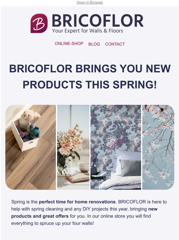Take Advantage of our Amazing Offers this Spring at BRICOFLOR!