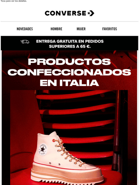 converse rojos