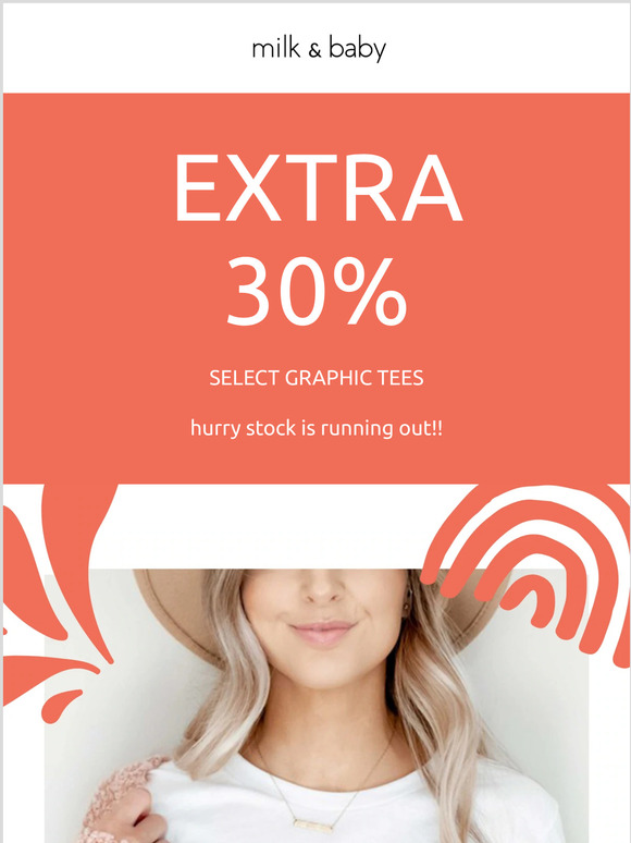 Graphic Tees EXTRA 30% Off