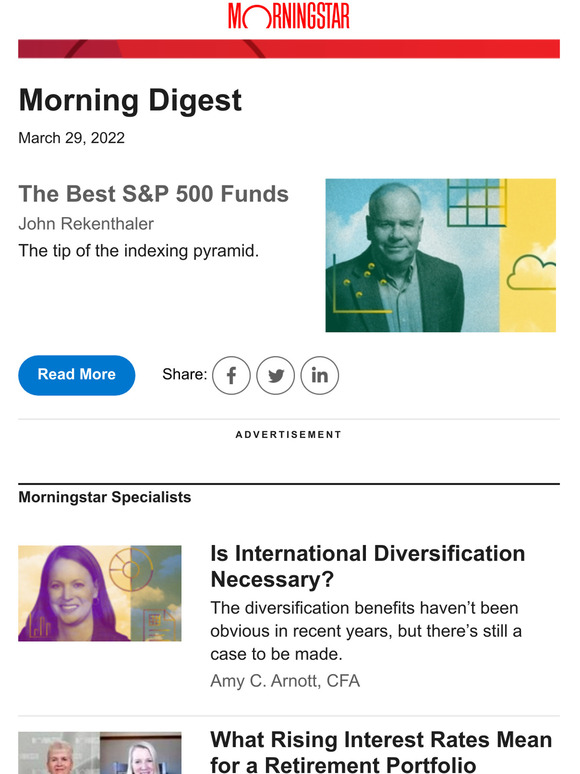 Morningstar Inc.: The Best S&P 500 Funds | Milled