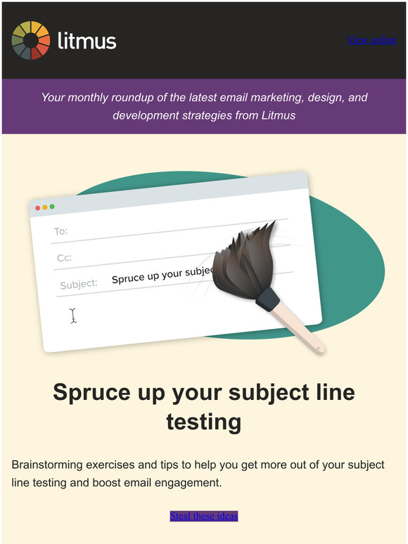 Freshen up your email program