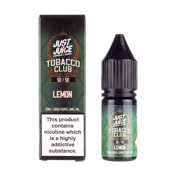 Image of Lemon Tobacco 50/50 E-Liquid by Just Juice