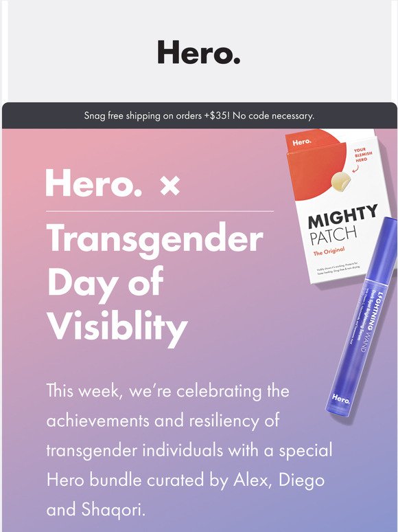 A limited-edition Hero bundle in honor of TDOV