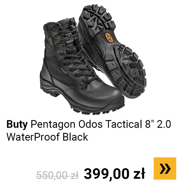 Buty Pentagon Odos Tactical 8" 2.0 WaterProof Black