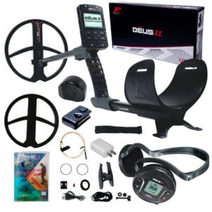 XP DEUS II Fast Multi Frequency Metal Detector with 11" FMF Search Coil