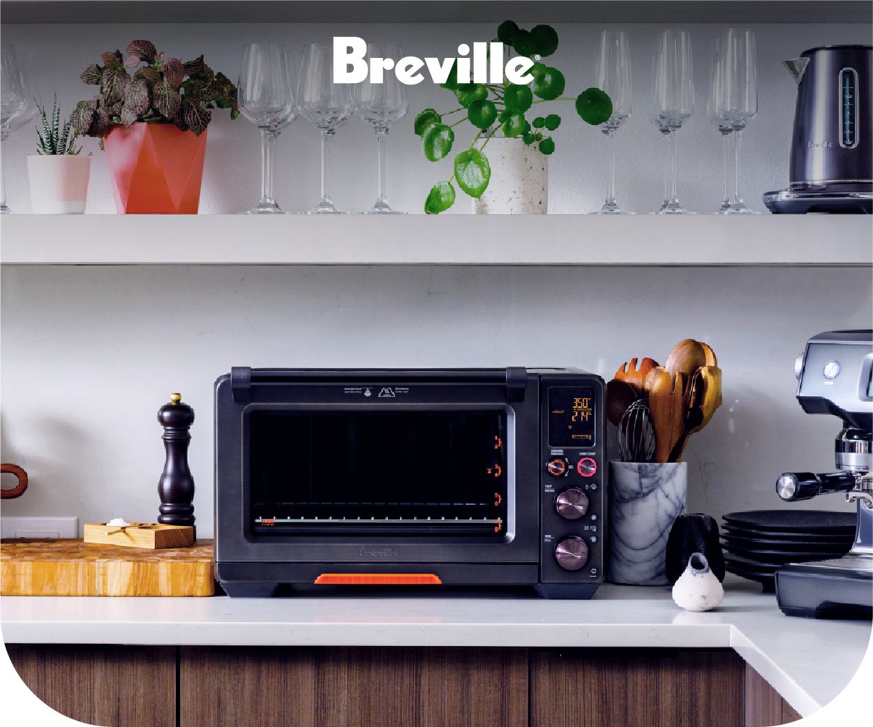 Breville Joule Black Stainless Steel Oven Air Fryer Pro