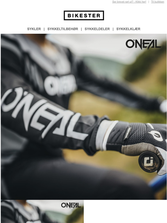 2022 MTB-utstyr fra O'NEAL