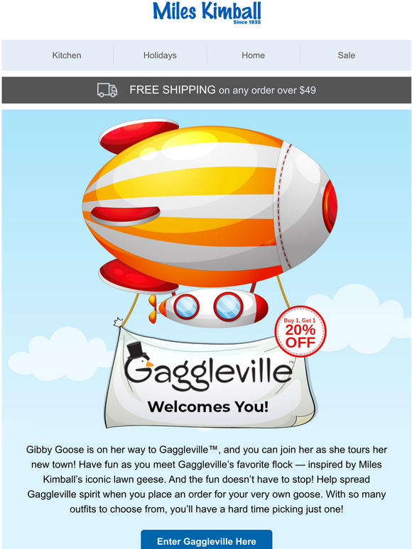 Miles Kimball Gaggleville You! Milled