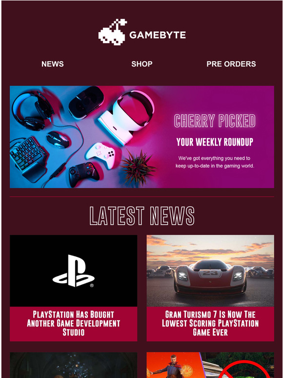 Your weekly gaming round-up