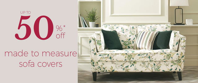 Secret Garden - Emerald: up to 50% off made to measure sofa covers*