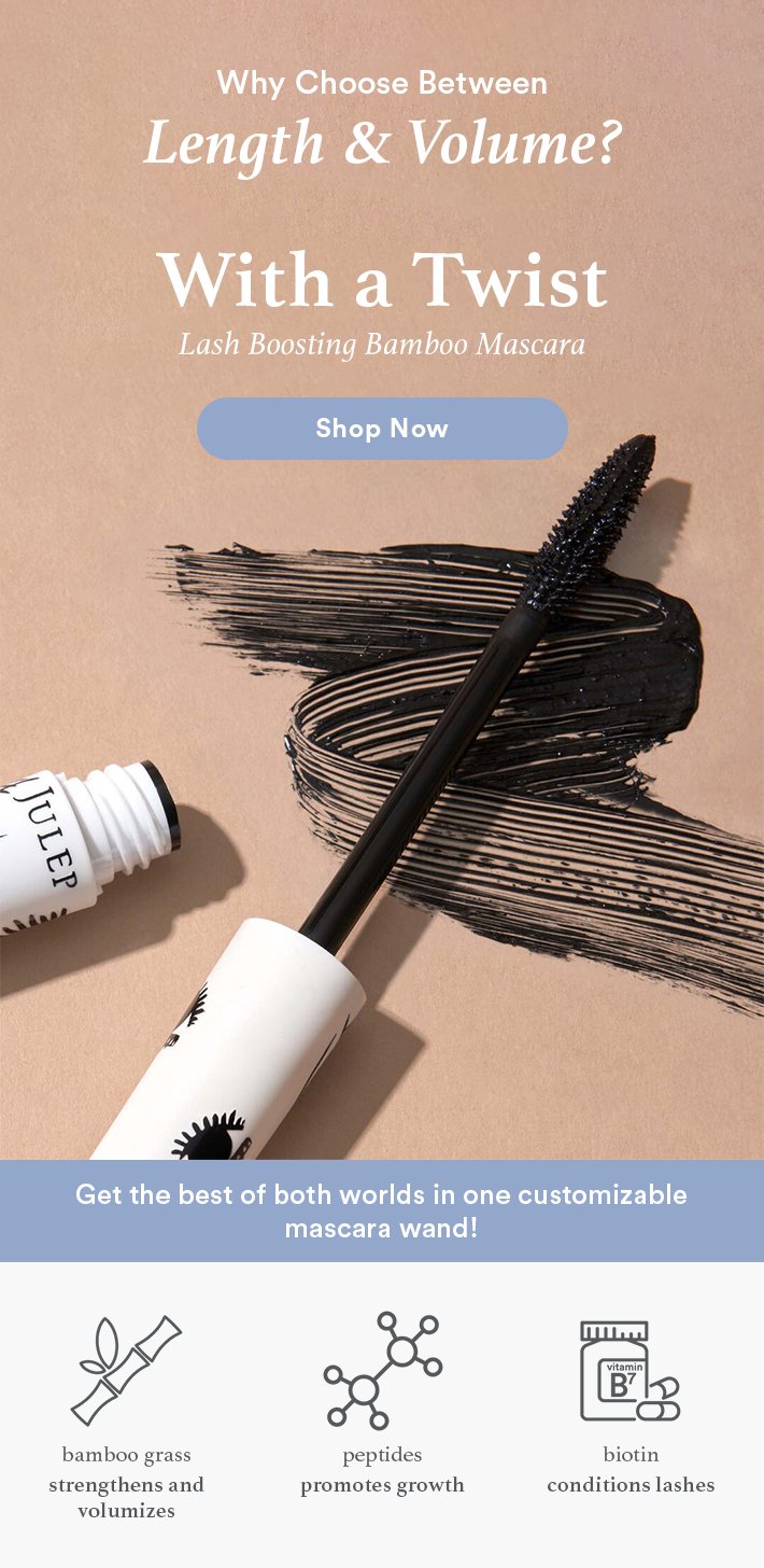 With a Twist Lash Boosting Bamboo Mascara | Shop Now