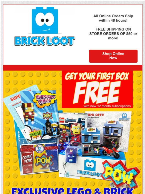 FREE Brick Loot Box - Best Deal of the YEAR