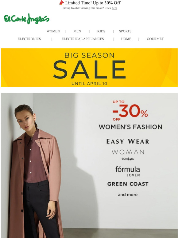 BIG SEASON SALE