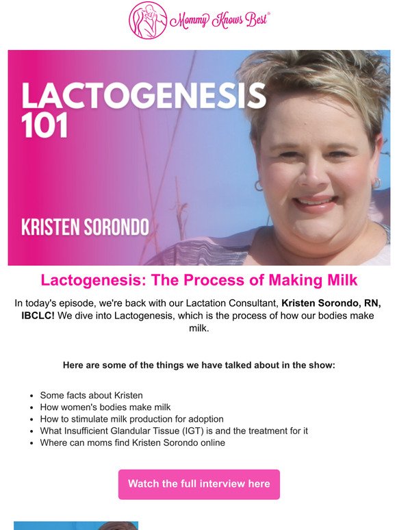 Lactogenesis: The Process of Making Milk