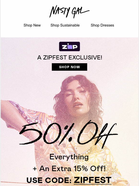 Nasty Gal Email Newsletters Shop Sales, Discounts, and Coupon Codes
