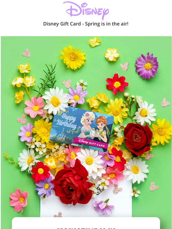 Disney Cruise Line Disney Gift Card Spring is in the air! Milled