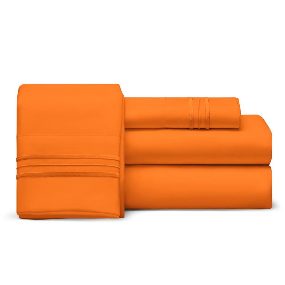 Carrot Orange Sheet Set