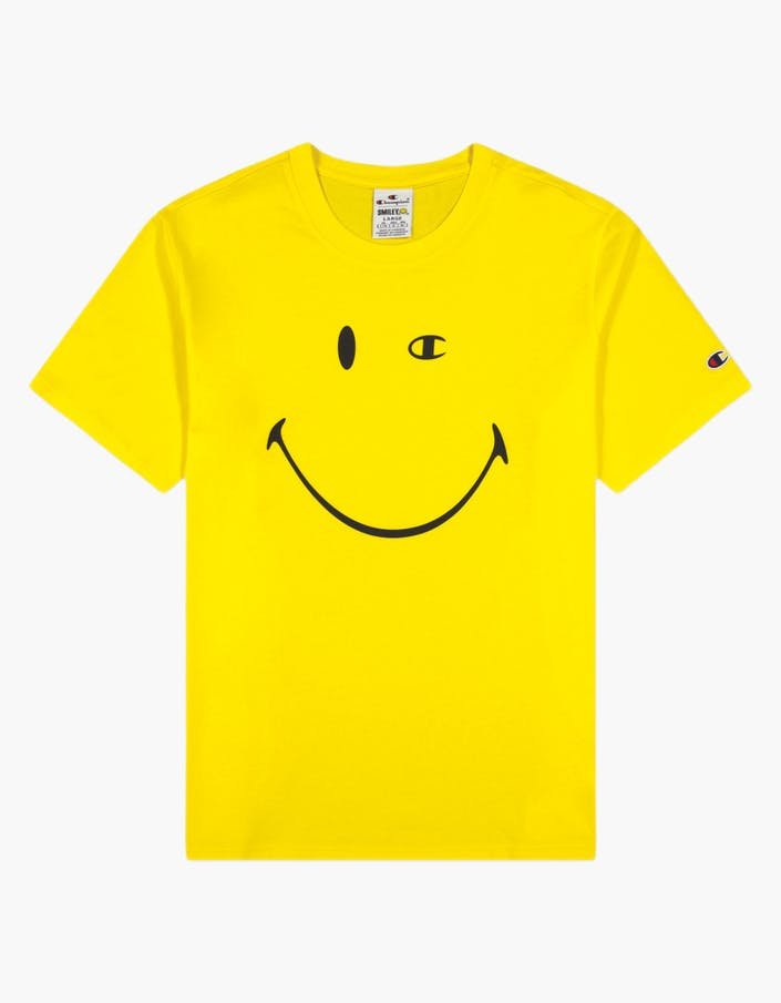 Champion X Smiley - Crewneck T Blazing Yellow