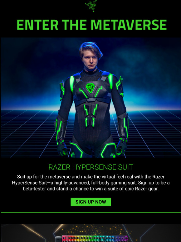 Razer US: Meet the Razer HyperSense Suit. Make the Virtual Feel Real ...