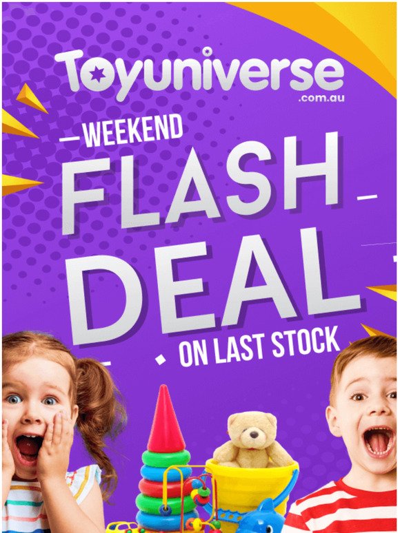 Weekend Flash Deal on Last Stock