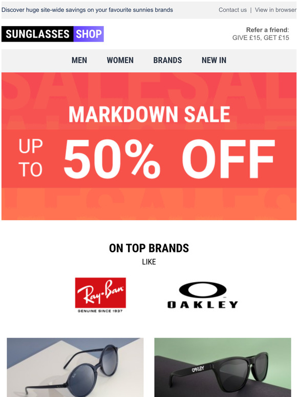 Code promo clearance ray ban 2019