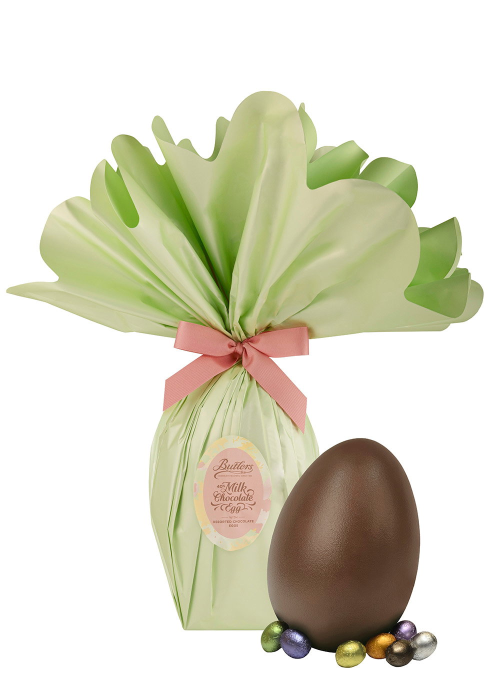 BUTLERS CHOCOLATES
Green Wrapped Milk Chocolate Easter Egg