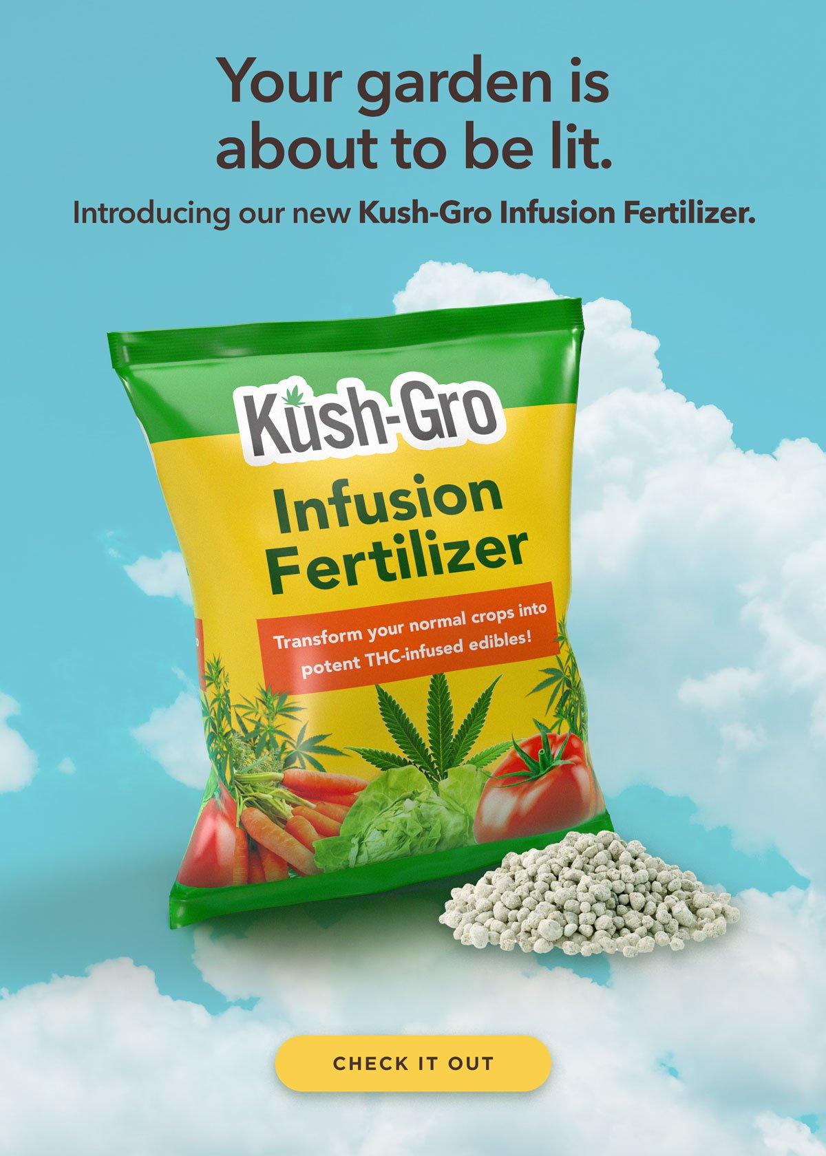Introducing Kush-Gro Infusion Fertilizer