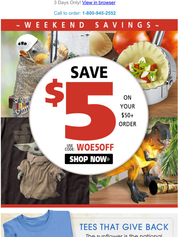 What On Earth Catalog Our Weekend Sale is here! Milled