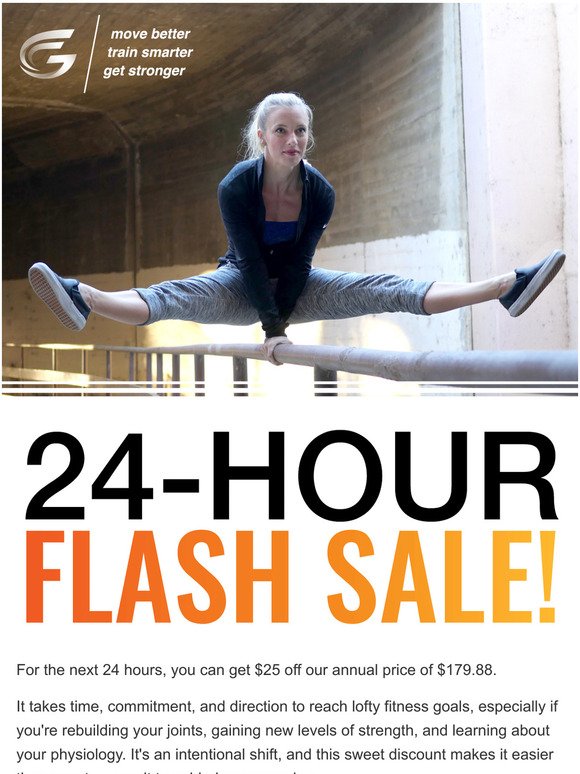 Flash Sale24 Hours Only!