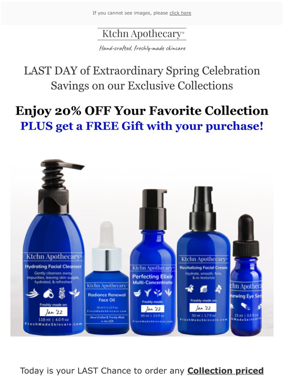 LAST DAY - 20% OFF + a FREE Gift!