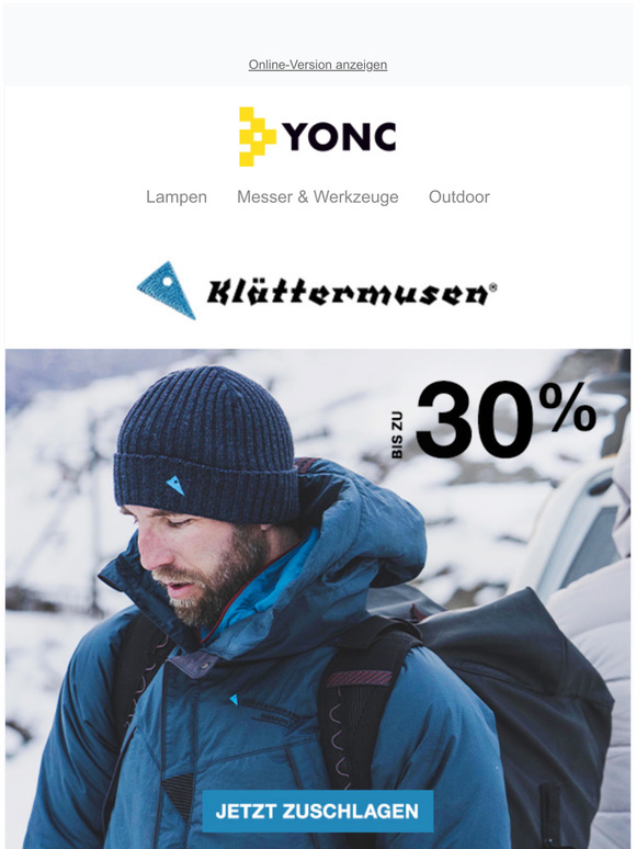  Klttermusen super Sale - jetzt von 30% Rabatt profitieren