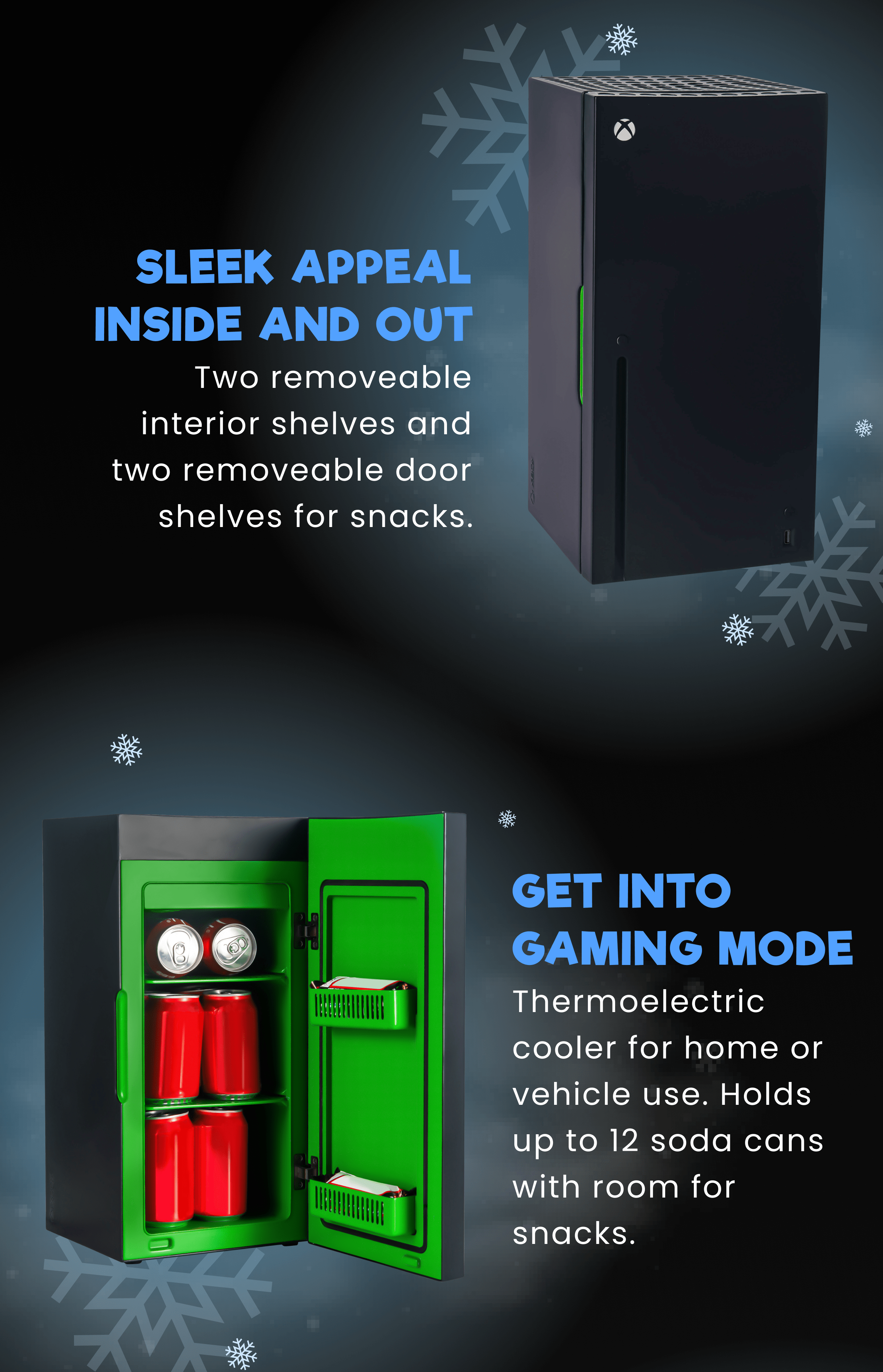 Toynk Toys Power your memes with the Xbox Series X Replica Mini Fridge