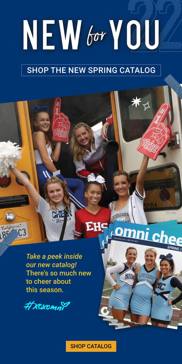 Omni Cheer Look Inside the New Spring Catalog! Milled